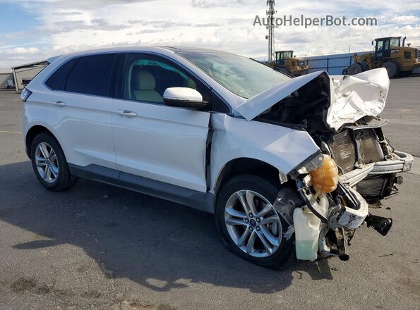2FMPK3J95GBC53052 2016 FORD EDGE White Przód prawy