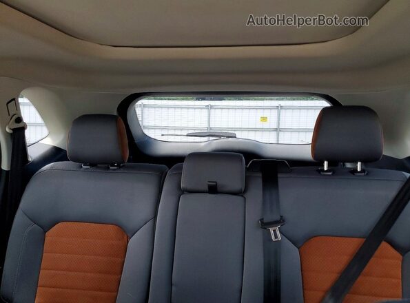 2FMPK3J95JBB52875 2018 FORD EDGE Бордовый Вид задних сидений