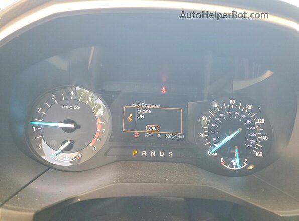 2FMPK3J95JBC12931 2018 FORD EDGE White Vista del cuadro de instrumentos