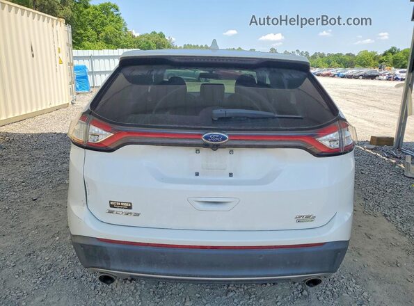 2FMPK3J95JBC12931 2018 FORD EDGE White Vista trasera
