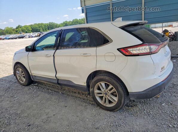 2FMPK3J95JBC12931 2018 FORD EDGE White Trasero izquierdo