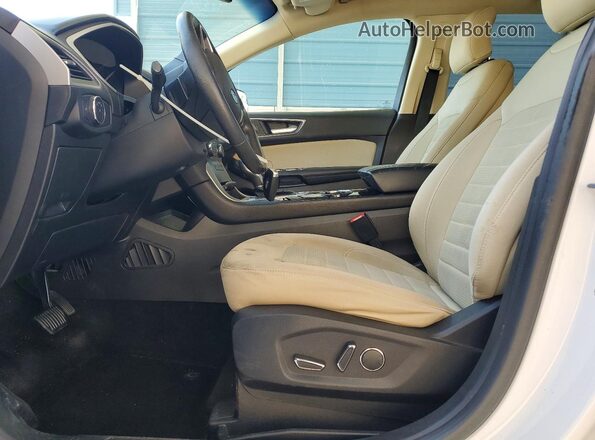 2FMPK3J95JBC12931 2018 FORD EDGE White Vista interior delantera
