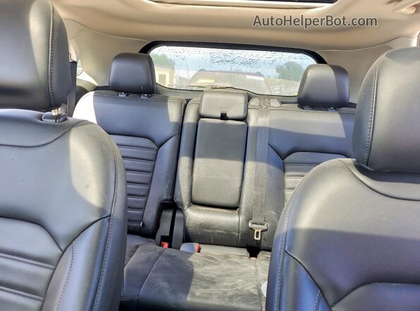 2FMPK3J95KBB42199 2019 FORD EDGE Бордовый Вид задних сидений