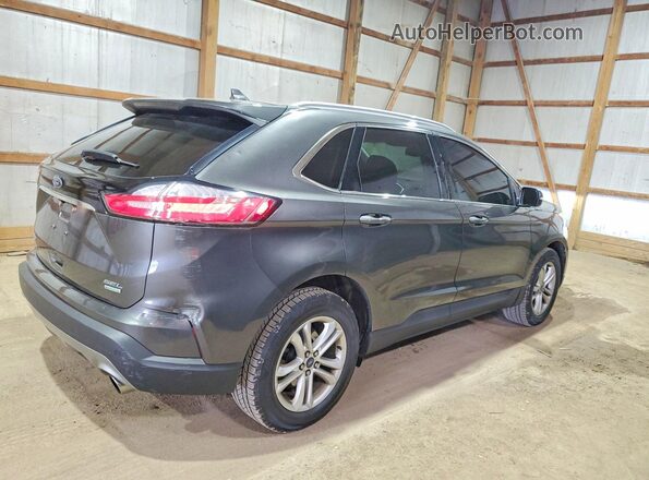 2FMPK3J95KBC17077 2019 FORD EDGE Угольный Задняя правая четверть