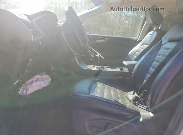 2FMPK3J95LBA45327 2020 FORD EDGE Silver Вид салону спереду