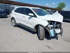2020 Ford Edge Sel White vin: 2FMPK3J95LBB15411