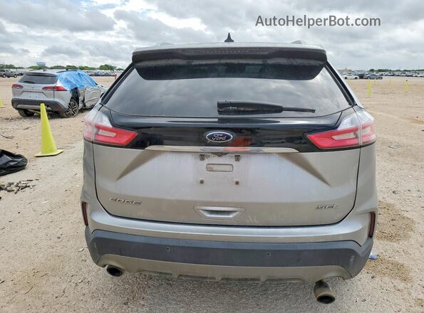 2FMPK3J95LBB59599 2020 FORD EDGE Серебряный Вид сзади