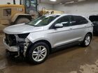 2018 Ford Edge Sel Silver vin: 2FMPK3J96JBC00013