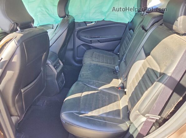 2FMPK3J96KBC70628 2019 FORD EDGE Коричневый Вид задних сидений