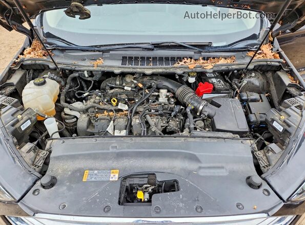 2FMPK3J96LBA29539 2020 FORD EDGE Black Widok komory silnika