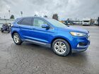 2020 Ford Edge Sel Синий vin: 2FMPK3J96LBA44123
