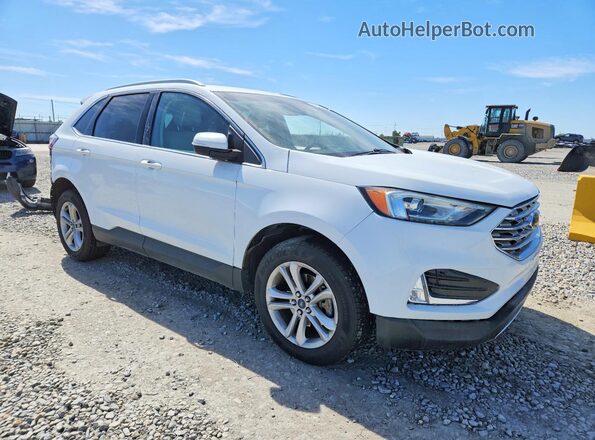 2FMPK3J96LBA57521 2020 FORD EDGE Белый Передняя правая четверть