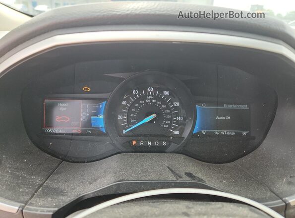 2FMPK3J96MBA32054 2021 FORD EDGE Red Vista del cuadro de instrumentos