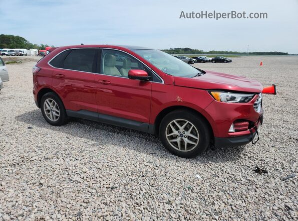 2FMPK3J96MBA32054 2021 FORD EDGE Red Delantero derecho