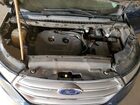 2017 Ford Edge Sel Синий vin: 2FMPK3J97HBC43608