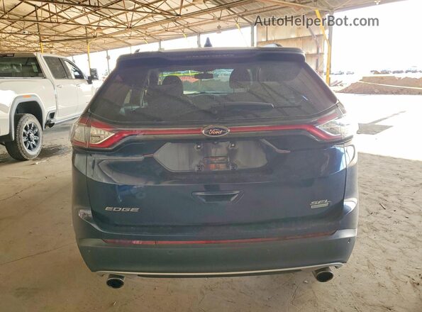 2FMPK3J97HBC43608 2017 FORD EDGE Синий Вид сзади