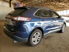 2017 Ford Edge Sel Синий vin: 2FMPK3J97HBC43608