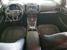2017 Ford Edge Sel Синий vin: 2FMPK3J97HBC43608