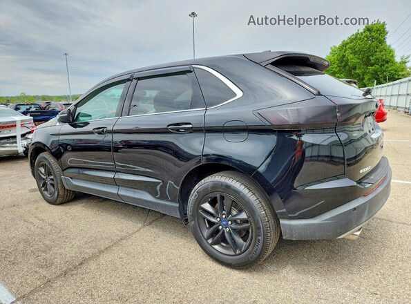 2FMPK3J97JBB68303 2018 FORD EDGE Черный Задняя левая четверть