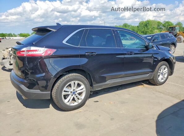 2FMPK3J97KBC33698 2019 FORD EDGE Black Tył prawy