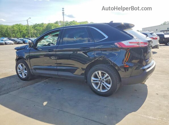 2FMPK3J97KBC33698 2019 FORD EDGE Black Tył lewy