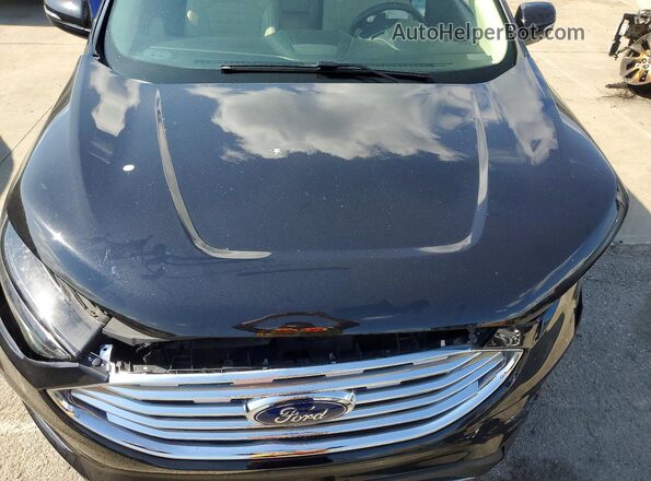 2FMPK3J97KBC33698 2019 FORD EDGE Black Widok komory silnika