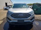 2020 Ford Edge Sel Silver vin: 2FMPK3J97LBA44776