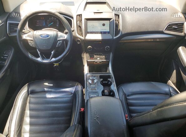 2FMPK3J97LBA44776 2020 FORD EDGE Silver Widok deski rozdzielczej