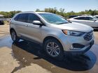 2020 Ford Edge Sel Silver vin: 2FMPK3J97LBA44776