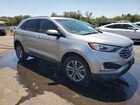 2020 Ford Edge Sel Silver vin: 2FMPK3J97LBA44776 Damage: Right Front Door, Dent(S) W/ Paint Dmg, 1 To 2 Inches