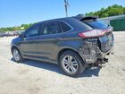 2018 Ford Edge Sel Gray vin: 2FMPK3J98JBC44918