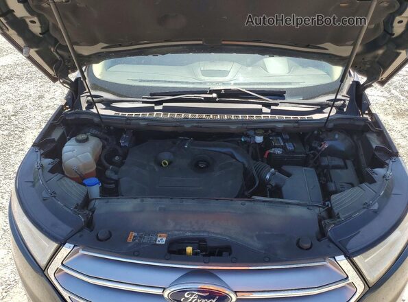 2FMPK3J98JBC44918 2018 FORD EDGE Gray Widok komory silnika