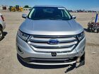 2018 Ford Edge Sel Silver vin: 2FMPK3J98JBC53618