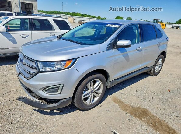 2FMPK3J98JBC53618 2018 FORD EDGE Silver Առջևի ձախ երեք քառորդ տեսարան