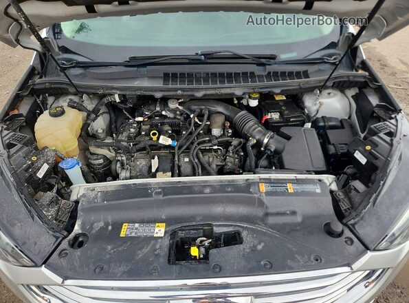 2FMPK3J98KBB08211 2019 FORD EDGE Серебряный Вид задней части салона