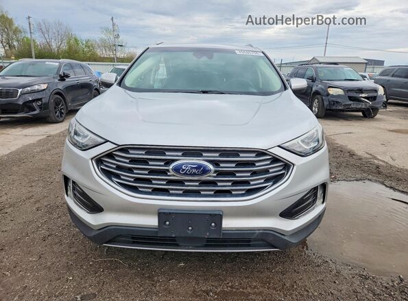 2FMPK3J98KBB08211 2019 FORD EDGE Серебряный Вид спереди