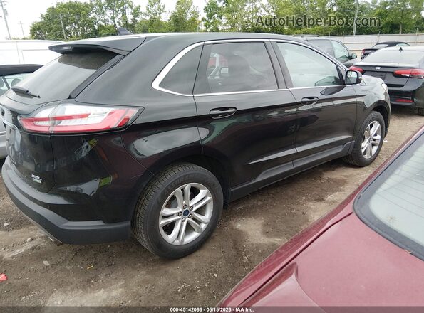 2FMPK3J98KBB24909 2019 FORD EDGE Black Rear right