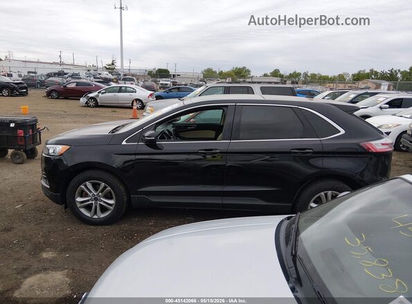 2FMPK3J98KBB24909 2019 FORD EDGE Black 360 interior view