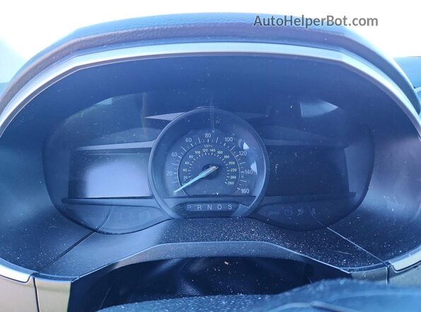 2FMPK3J98LBA39487 2020 FORD EDGE Charcoal Vista del cuadro de instrumentos