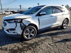 2020 Ford Edge Sel White vin: 2FMPK3J98LBA43569