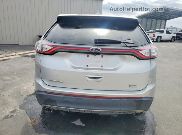 2FMPK3J99HBB74517 2017 FORD EDGE Silver Widok z tyłu