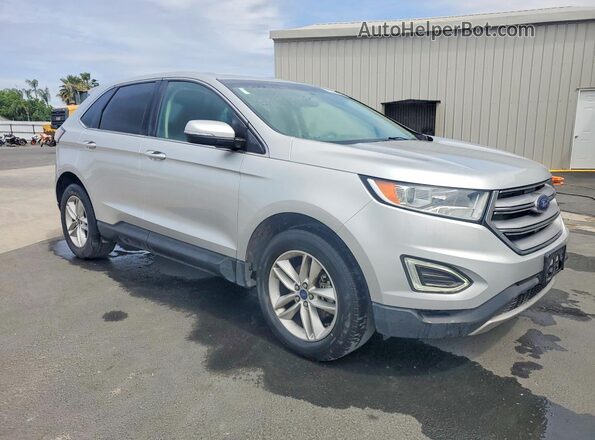 2FMPK3J99HBB74517 2017 FORD EDGE Silver Przód prawy