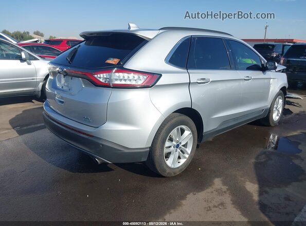 2FMPK3J99JBC51974 2018 FORD EDGE Серебряный Задняя правая четверть