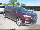 2019 Ford Edge Sel Burgundy vin: 2FMPK3J99KBB48992