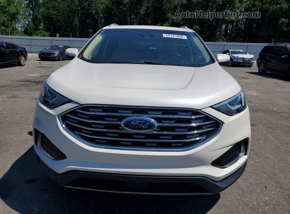 2FMPK3J99KBC08253 2019 FORD EDGE Белый Вид спереди