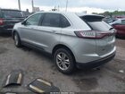 2017 Ford Edge Sel Silver vin: 2FMPK3J9XHBC32070