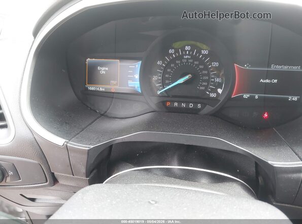 2FMPK3J9XHBC32070 2017 FORD EDGE Silver Հետևի նստատեղերի տեսք