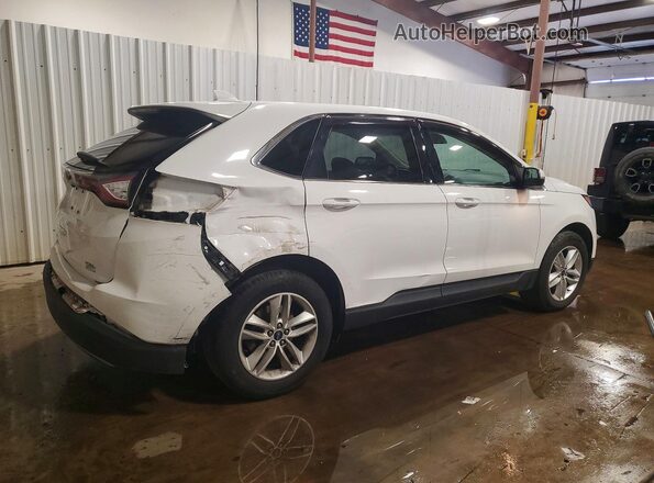 2FMPK3J9XJBB88772 2018 FORD EDGE Белый Задняя правая четверть