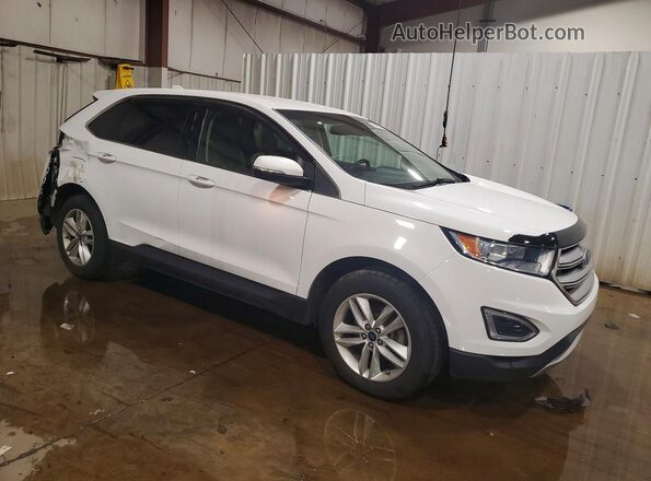 2FMPK3J9XJBB88772 2018 FORD EDGE Белый Передняя правая четверть