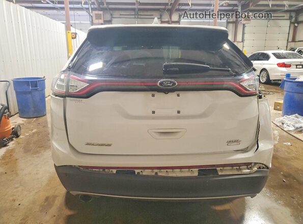 2FMPK3J9XJBB88772 2018 FORD EDGE Белый Вид сзади